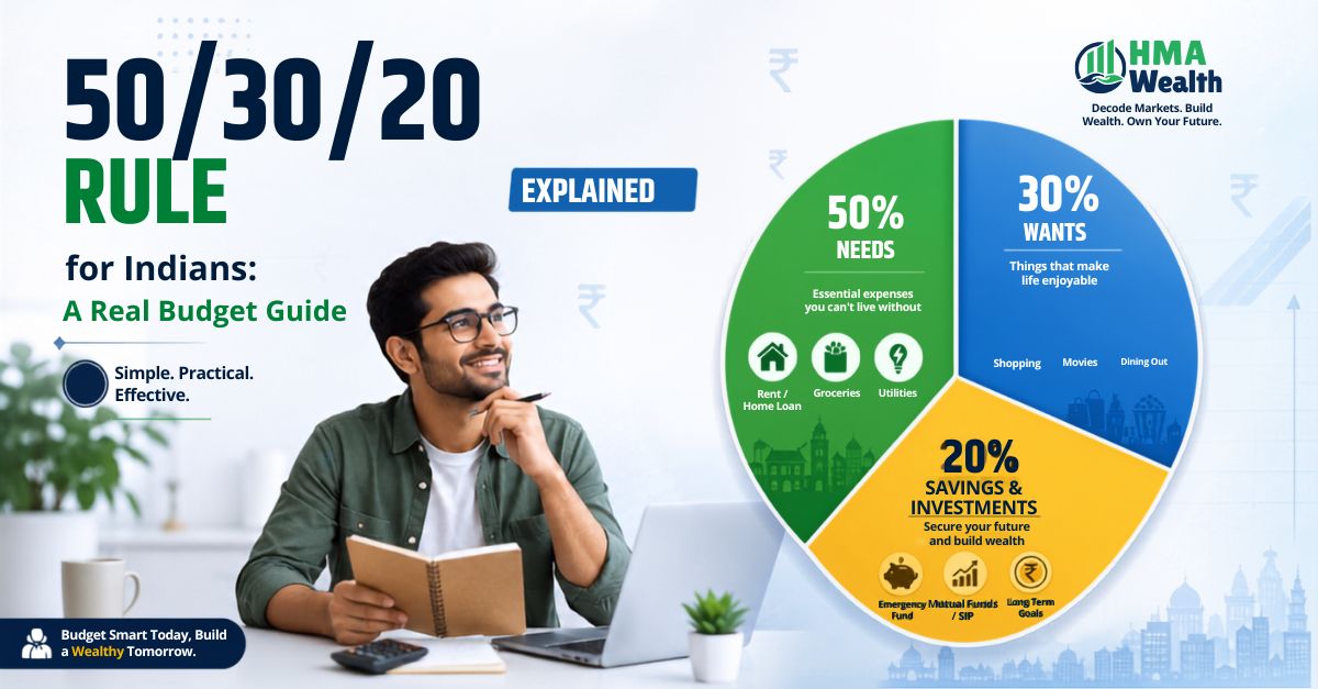 50/30/20 Rule Explained for Indians: A Real Budget Guide