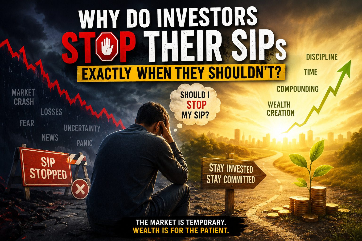 Should You Stop SIP During a Market Fall?