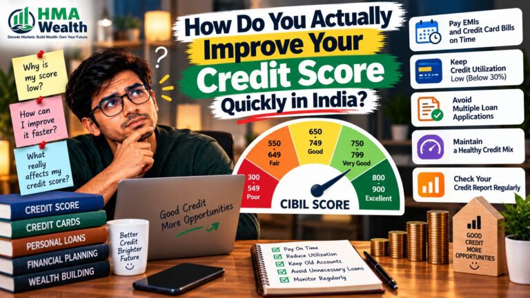 How Do You Actually Improve Your Credit Score Quickly in India?
